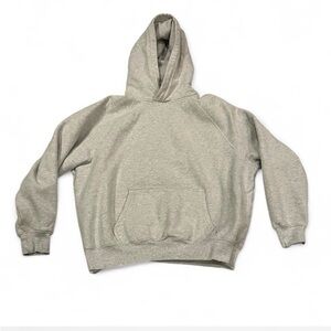 Aritzia Gray grey cozy fleece Hoodie mega sweatshirt oversized xxs